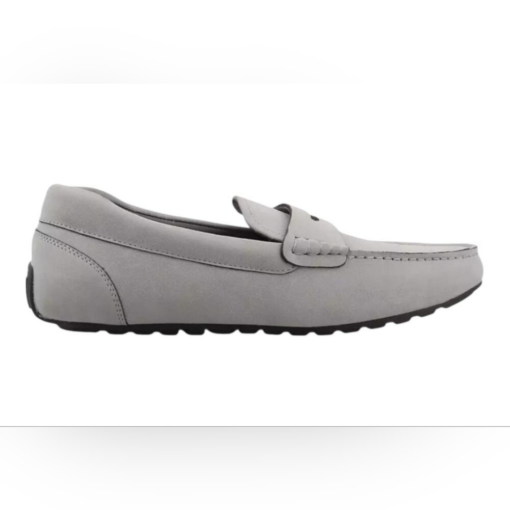 Alfani Light Gray Slip-On Loafers